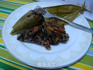 黑米粽子的做法步骤:7