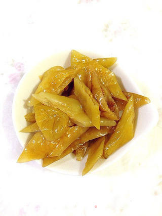 红油莴笋烧鸭的做法步骤:5