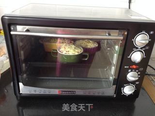 虾仁培根焗饭的做法步骤:9
