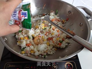 虾仁培根焗饭的做法步骤:7
