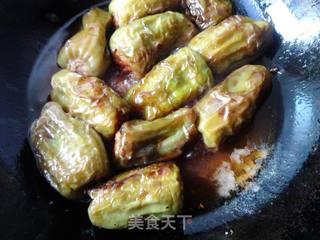 青椒酿肉的做法步骤:17