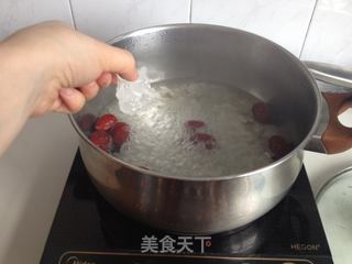 山药百合银耳羹的做法步骤:5
