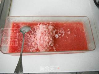 西瓜冰沙的做法步骤:4