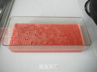 西瓜冰沙的做法步骤:3