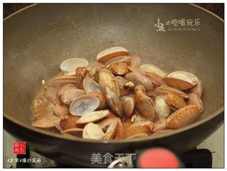 爆炒花蛤的做法步骤:10