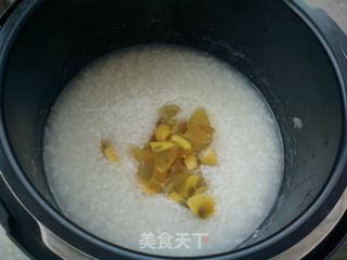 变蛋生菜粥的做法步骤:6