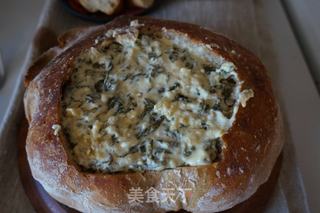 美式乳酪菠菜盅的做法步骤：6