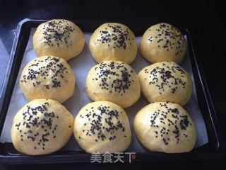 南瓜紫薯餐包的做法步骤:9