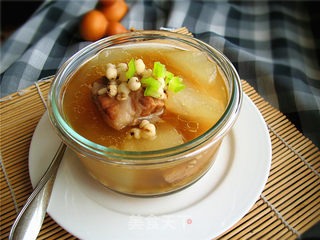 冬瓜薏米排骨汤的做法步骤:9