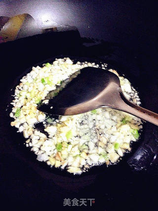 培根炒饭的做法步骤:8