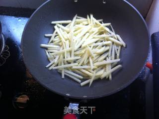 炒洋芋的做法步骤:5