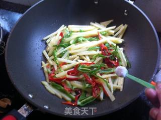 炒洋芋的做法步骤:7
