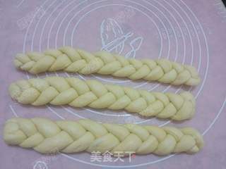 芝麻辫子面包的做法步骤:10