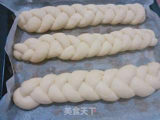 芝麻辫子面包的做法步骤:12