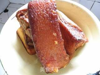 四川咸烧白的做法步骤:6