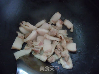 排毒减肥好食物---肉渣炒黑木耳的做法步骤:3
