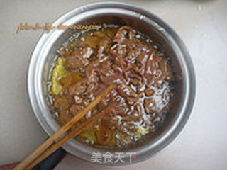 青椒肝片的做法步骤:5
