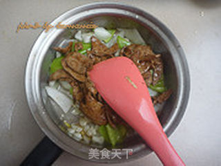 青椒肝片的做法步骤:8