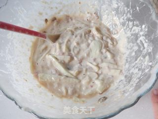 酱香肉末茄丝饼的做法步骤:8