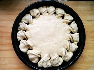 向日葵馅饼面包的做法步骤:13