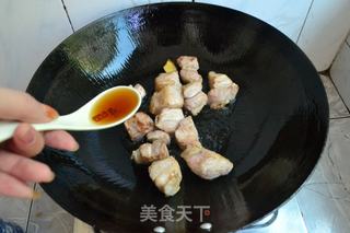 豆角干焖五花肉的做法步骤：5