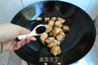 豆角干焖五花肉的做法步骤：6