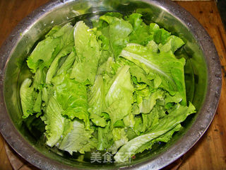 心蓝手制私房菜【蚝油生菜】——饮食男女的色香味的做法步骤:2