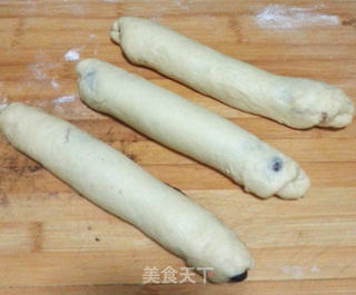可可双色面包的做法步骤:7