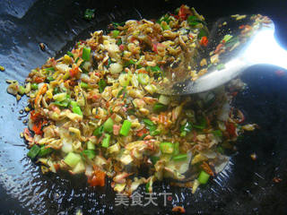 蒜香菜干的做法步骤:9