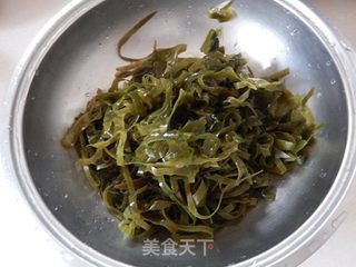 拌豆腐皮海带丝的做法步骤:2