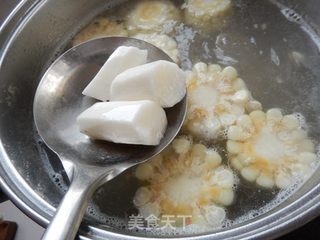 山药玉米骨汤的做法步骤:6