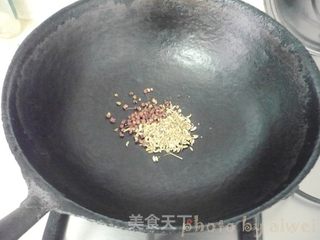 陕西美食-----粉汤羊血的做法步骤:5