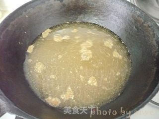 陕西美食-----粉汤羊血的做法步骤:9