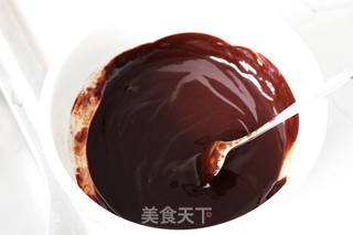 浓情黑巧克力华夫饼的做法步骤:2