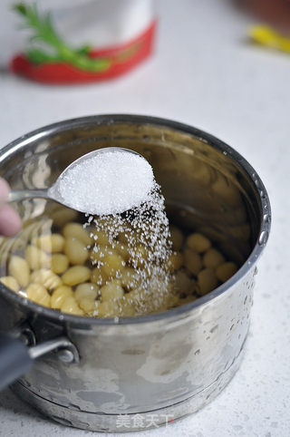 鹌鹑蛋白果糖水的做法步骤:10