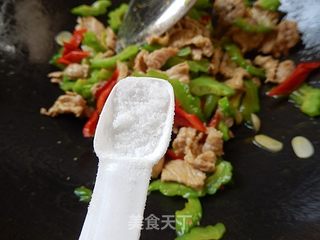 苦瓜炒瘦肉的做法步骤:14