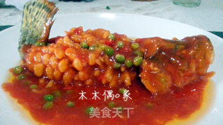 松鼠桂鱼的做法步骤：12