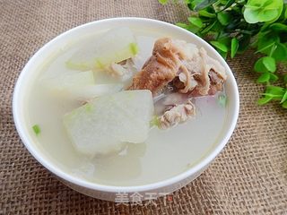 冬瓜鸭骨汤的做法步骤:11