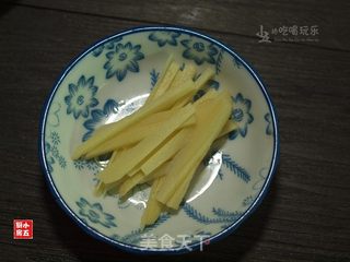 车白咸菜汤:夏天的开胃汤的做法步骤:5