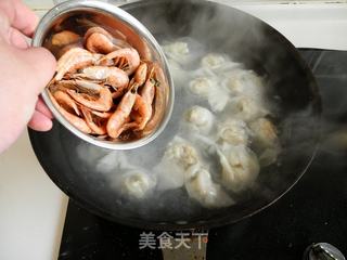 北极虾鲜肉馄饨的做法步骤：7