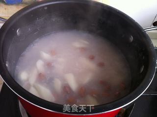 花生蜜枣山药粥的做法步骤:8
