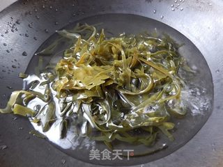 毛豆仁拌海带丝的做法步骤：6
