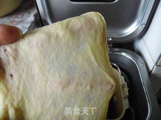 花生浆欧式吐司的做法步骤:6