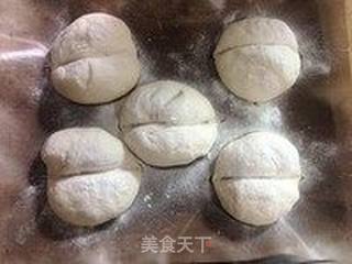 海蒂白面包的做法步骤:6