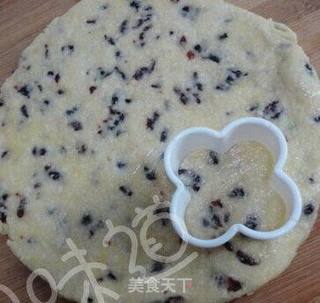 蔓越莓椰蓉司康的做法步骤:5