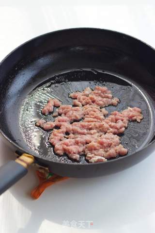 葱油肉末拌面的做法步骤:3