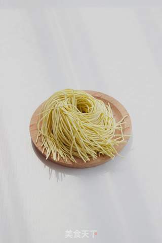 葱油肉末拌面的做法步骤:5