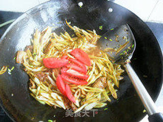 豆角炒肉的做法步骤：6
