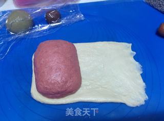 【西瓜吐司】——吐司面包也要过夏天的做法步骤:14