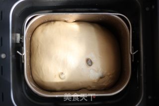 葡萄干咖啡面包的做法步骤:4
